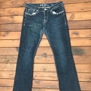LA Idol Rhinestone Jeans | Size: 13